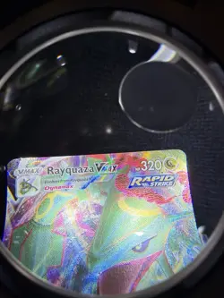 Pokemon TCG Rayquaza VMAX Holo Ultra Rare Card Crown Zenith 102/159 NM Condition - Image 3