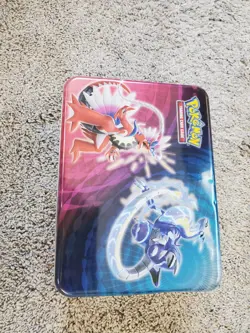 Pokemon Scarlet And Violet Lunch Box With A Few Cards, Coins, And Pin - Image 2