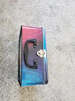 Pokemon Scarlet And Violet Lunch Box With A Few Cards, Coins, And Pin - Image 3