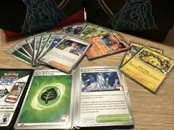 Pokemon Prize Pack Series Cards Assorted Set Holo/non-holo And Unused Code Cards - Image 1
