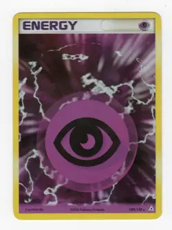 Psychic Energy 109/110 Reverse Holo Holon Phantoms Pokemon Card MP (See Desc) - Image 1