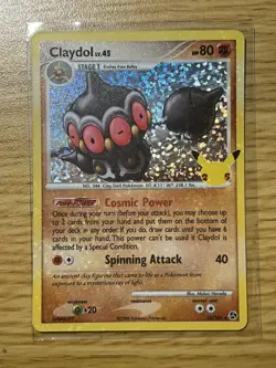 Claydol LV.45 15/106 - Celebrations 25th - Holo Rare Pokemon Card Near Mint - Image 1