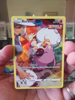 Pokemon Card ROCKRUFF Full Art Trainer Gallery TG07/TG30 SILVER TEMPEST NM/M - Image 1