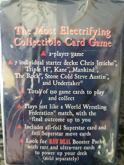 2000 WWf CCG Undertaker 61-Card Starter Decks factory sealed box - Image 2
