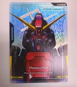 Gundam TCG Card Game Dual Impact Foil Resource GD02 C+ R-010 Psycho Gundam - Image 1