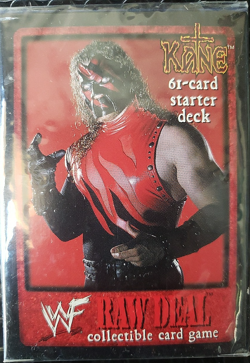 2000 WWf CCG Kane 61-Card Starter Decks factory sealed box - Image 1