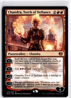 Chandra, Torch of Defiance Normal M Kaladesh 110 NM - Image 1