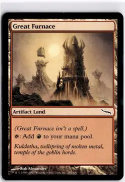 Great Furnace Normal C Mirrodin 282 NM - Image 1