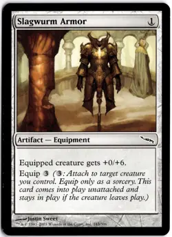 Slagwurm Armor Normal C Mirrodin 243 LP - Image 1