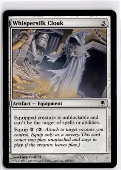 Whispersilk Cloak Normal C Darksteel 160 NM - Image 1