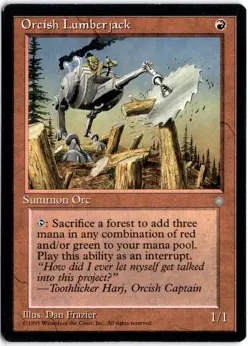 Orcish Lumberjack Normal C Ice Age LP - Image 1