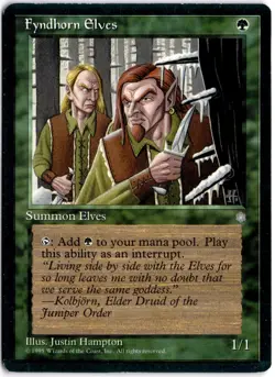 Fyndhorn Elves Normal C Ice Age 132 LP - Image 1