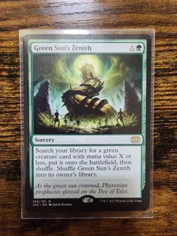 Green Sun's Zenith Double Masters 2022 Regular - Image 1