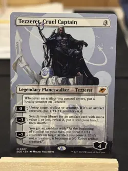Tezzeret, Cruel Captain - Borderless M MTG Edge of Eternities M/NM, English - Image 1