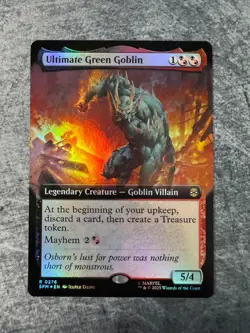 Ultimate Green Goblin (Extended Art) - Marvel's Spider-Man (0276) - NM Foil - Image 1