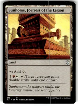 Sunhome, Fortress of the Legion Commander 2021 C21 MTG NM Regular - Image 1