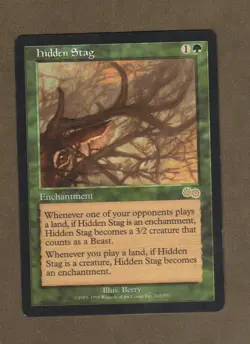 Magic the Gathering MTG: Ursa's Saga HIDDEN STAG See Scans NM+ - Image 1