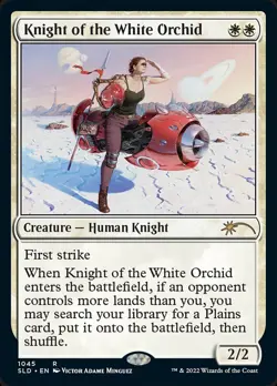 MTG Knight of the White Orchid (en Near Mint) - Image 1