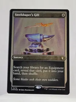 Steelshaper's Gift (Foil Etched) Commander Masters Foil - Image 1