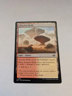 Abraded Bluffs Outlaws of Thunder Junction Regular MTG - Image 1