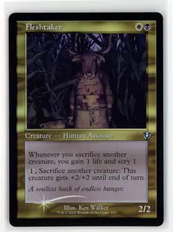 MtG INR Fleshtaker #429 Retro Frame FOIL - Image 1