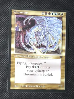 MTG Chromium - Legends - Rare - Vintage Magic The Gathering LP - Image 1