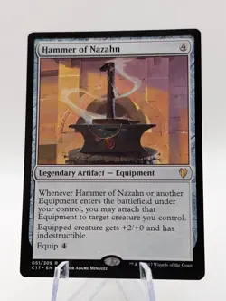 Magic the Gathering | Hammer of Nazahn | Non Foil | NM/LP - Image 1
