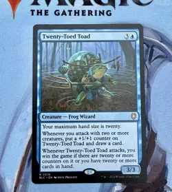 Twenty-Toed Toad Commander: Bloomburrow Regular - Image 1