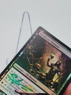 MTG Deathrite Shaman Foil Signed Green Black Steve Argyle Ravnica #R1 *CCGHouse* - Image 5