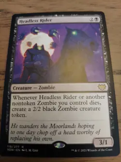 Headless Rider Promo Pack: Kamigawa: Neon Dynasty Regular - Image 1