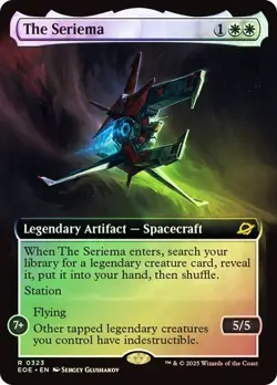 MTG - The Seriema - Extended Art Foil - Edge of Eternities - Magic the Gathering - Image 1