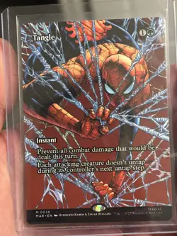 MTG Spider-Man Borderless Lot-Spectacular Spiderman 0014, Tangle 0038 - Image 3