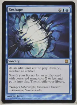 Reshape (Darksteel, Rare, English, 2004) MTG NM - Image 1