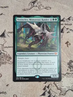 Vorinclex, Monstrous Raider Kaldheim Magic the Gathering MTG - Image 1