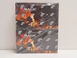 (2) Lot 2021 Magic The Gathering Japanese Innistrad Midnight Hunt Booster Box - Image 1