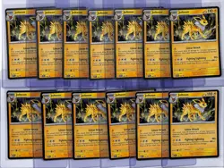 (13) Lot 2025 Pokemon SVP EN Jolteon Pre Poster Collection Promo #169 - Image 1