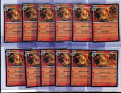 (12) Lot 2025 Pokemon SVP EN Flareon Pre Poster Collection Promo #167 - Image 1