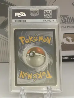Unified Minds 2019 Pokemon Sun & Moon FA/Mewtwo Mew GX #222 PSA 9 Tag Team - Image 2