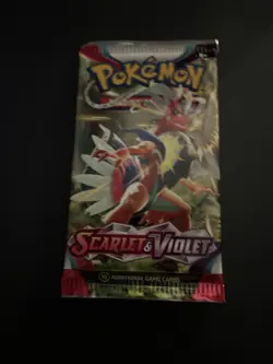 VERY HEAVY 22.35g Scarlet And Violet Base Pokemon TCG Booster Pack - Image 2