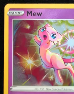 Pokemon Mew 011/025 - Celebrations 25th Anniversary - Holo NM - Image 2