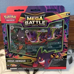 Pokemon TCG Mega Battle Deck Mega Gengar Ex Factory Sealed Brand New Sealed - Image 1