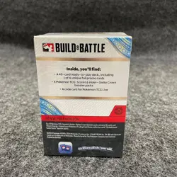 POKEMON TCG: Scarlet & Violet Stellar Crown Build & Battle Box, Sealed, Wear - Image 4