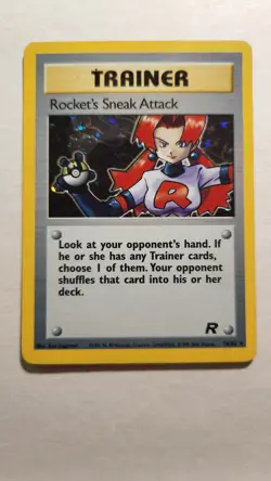 2000 Rocket's Sneak Attack 72/82 - Team Rocket Holo Rare - Pokemon TCG - MP - Image 1