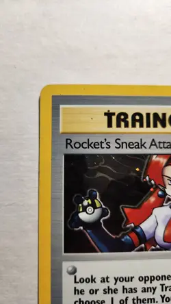 2000 Rocket's Sneak Attack 72/82 - Team Rocket Holo Rare - Pokemon TCG - MP - Image 5