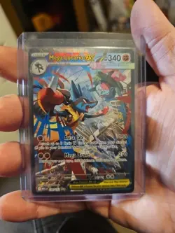Pokemon TCG 2025 Mega Lucario EX 179/132 Mega Evolutions - Image 1