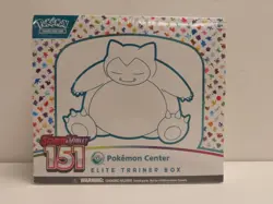 2023 Pokemon Scarlet & Violet 151 Pokemon Center Sealed ETB Elite Trainer Box - Image 1