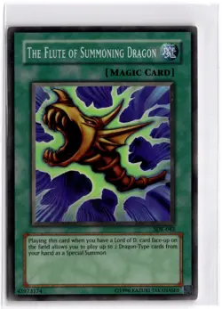 The Flute of Summoning Dragon Unlimited Super Rare Starter Deck: Kaiba SDK-042 N - Image 1