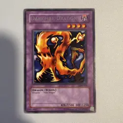 Darkfire Dragon LOB-019 The Legend of Blue Eyes White Dragon Unlimited NM - Image 1