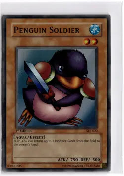Penguin Soldier 1st Edition Super Rare Starter Deck: Joey SDJ-022 LP - Image 1