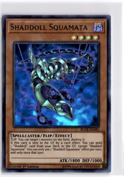 Shaddoll Squamata 1st Edition Ultra Rare Battles of Legend: Hero's Revenge LP - Image 1